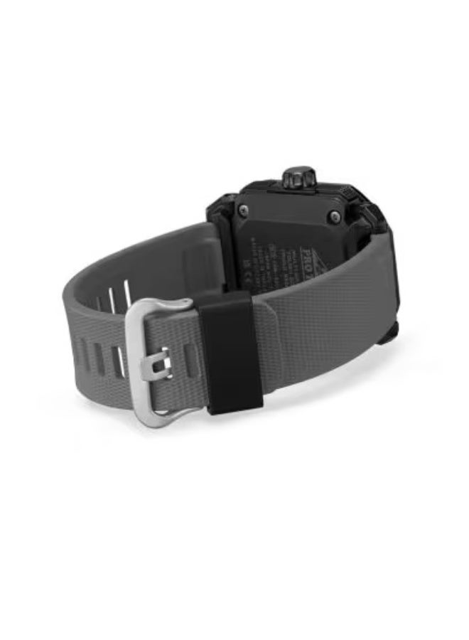 CASIO Pro Trek Solar Analog-Digital Men’s Watch PRW-6900BF-1, 49.6 mm Black Dial with Red Accents, Black Resin Band, 100 m WR - Image 5